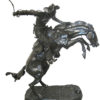 Bronze Remington Wooly Chaps Statue (Prices Here)