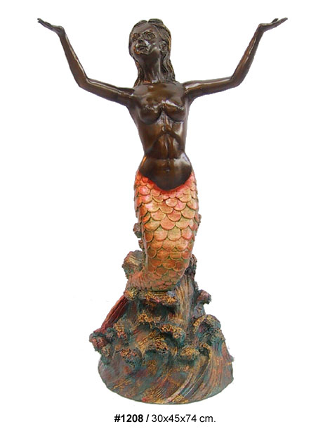 Bronze Mermaid Tables - DD T-1208