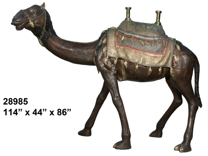 Bronze Camel Statue