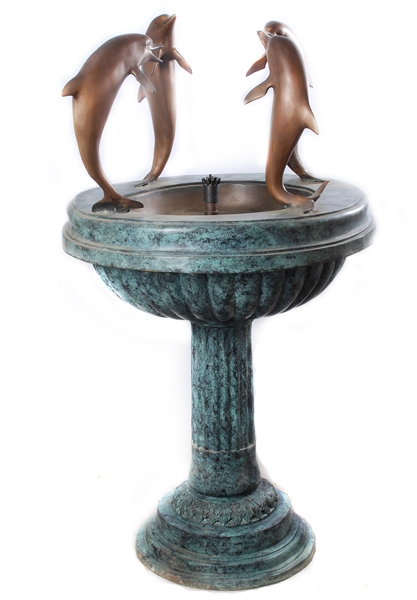 Bronze Dolphin Fountains - AF 28988