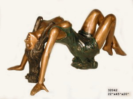 Bronze Sexy Lady Statue - AF 32042