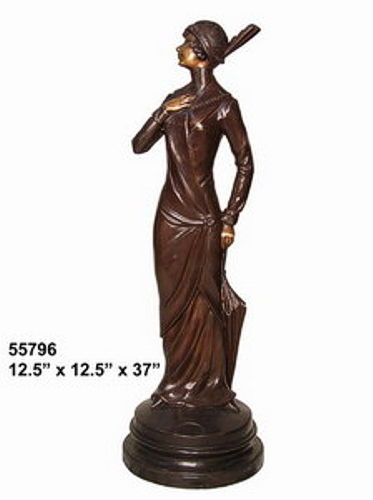 Bronze Lady Statues