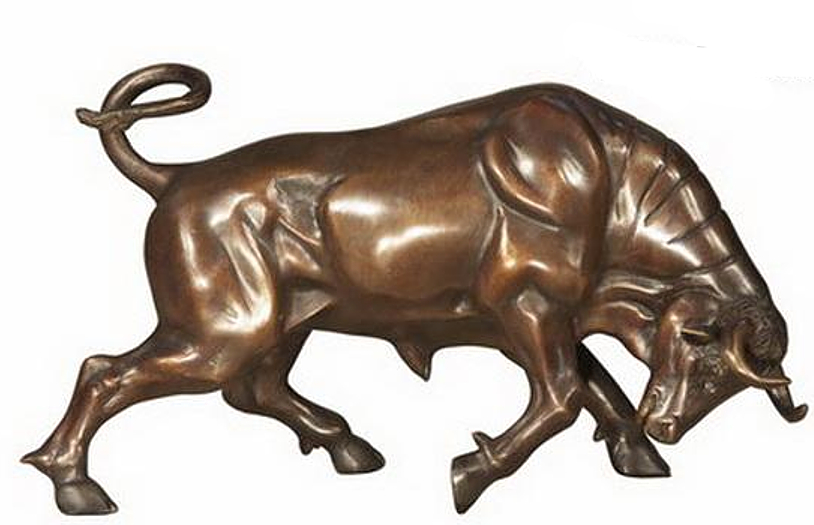 Bronze Bull Statues - AF 57860