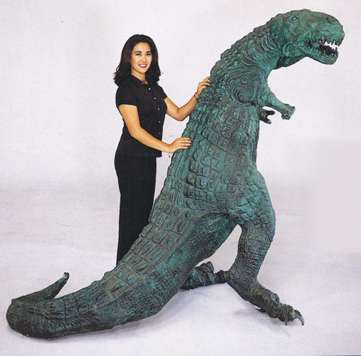 Bronze Dinosaur Statue - ASB 661