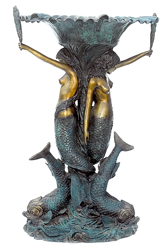 bronze mermaid statues for sale