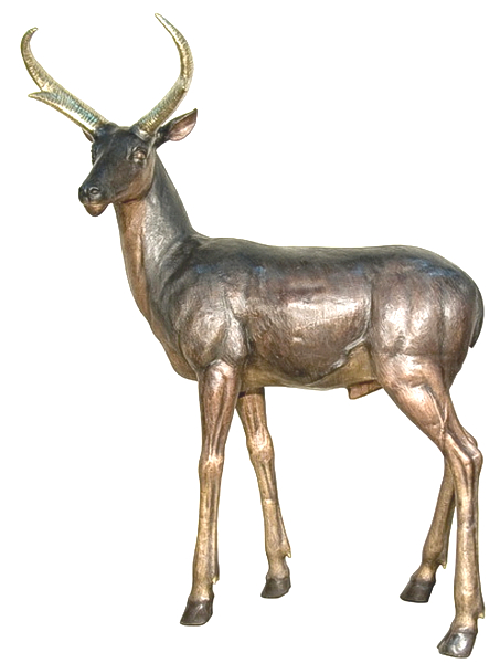 Bronze Impala Statues - AF 94190