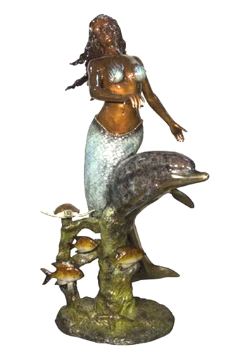 Bronze Mermaid Statues - AF 97024NA-S
