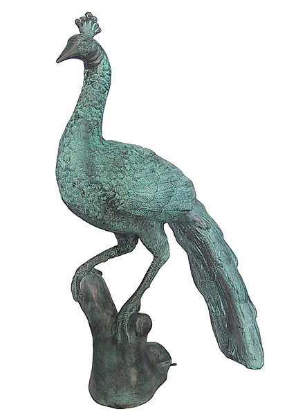 Bronze Peacock Fountain Statue (2021 Price) - DD A-198