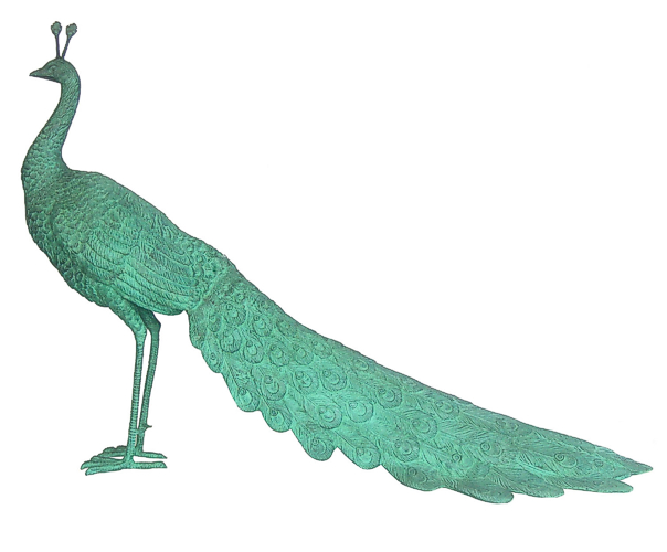 Bronze Peacock Fountain Statue (2021 Price) - DD A-220