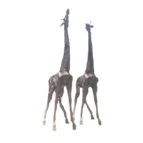 Bronze Giraffe Statues - DD A-271