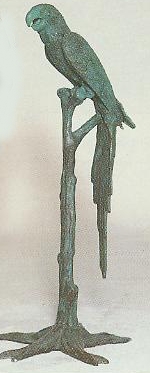 Bronze Parrot Statues - ASB 658