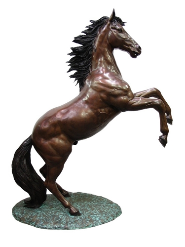 Bronze Rearing Horse Statue (2021 PRICE)