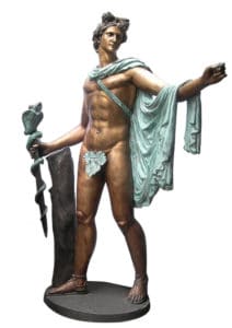 Bronze Roman Greek Mythical Legend Statues