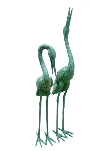 Bronze Crane Fountains (2021 Price) - DK 1071