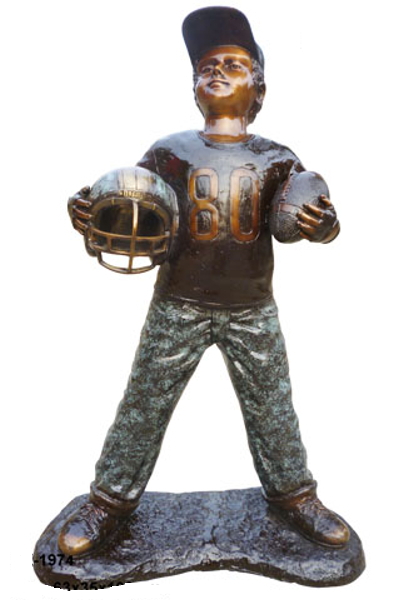 Future All-American Bronze Football Player - DK 1974
