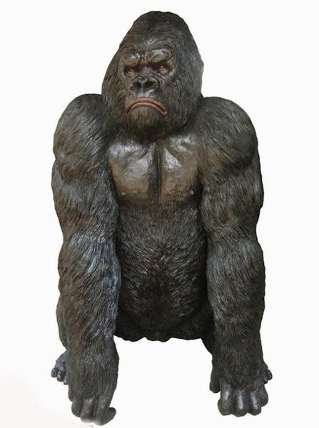 Bronze Gorilla Statue