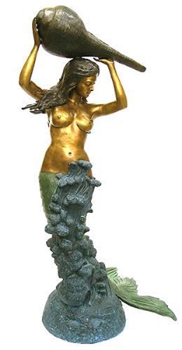 Bronze Mermaid Statues - KT J-8079-S