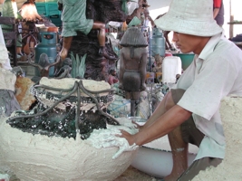 Step 4: Casting the Shell.