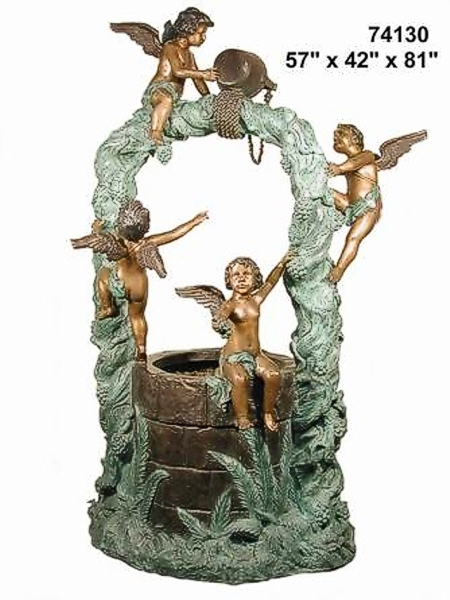 Bronze Angels Fountain