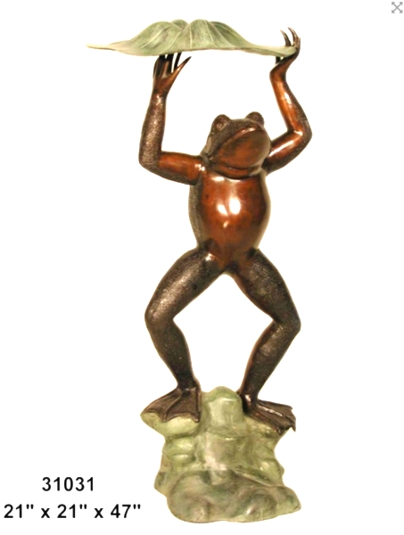 Bronze Frog Fountains - AF 31031