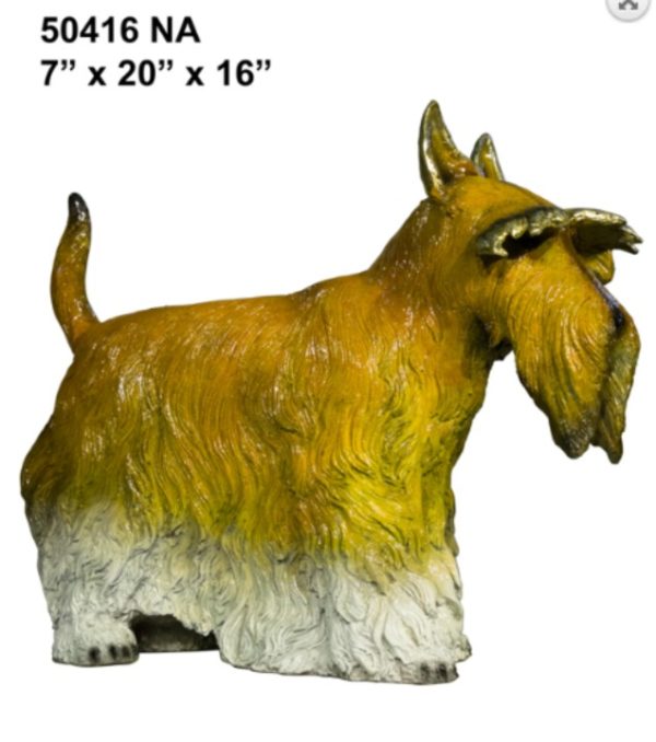 Bronze Scottish Terrier Statue
