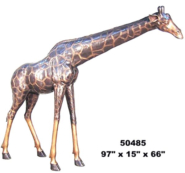 Bronze Giraffe Statues