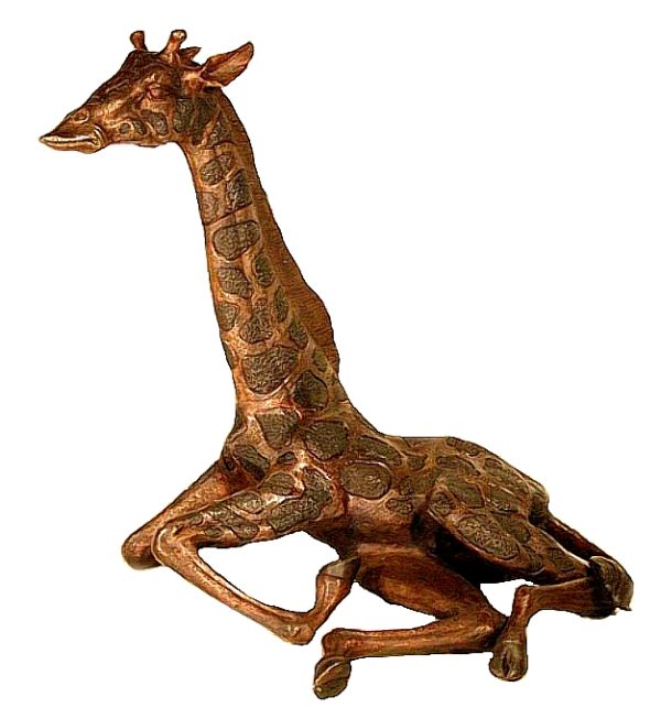 Bronze Baby Giraffe Statues