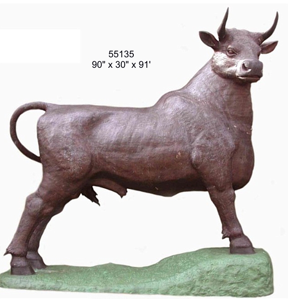 Bronze Bull Statues - AF 55135