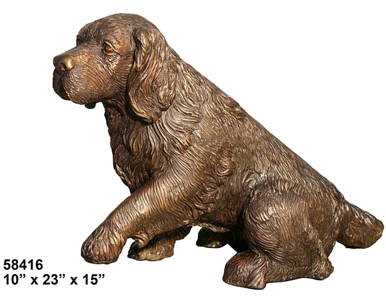 Bronze Dog Statues