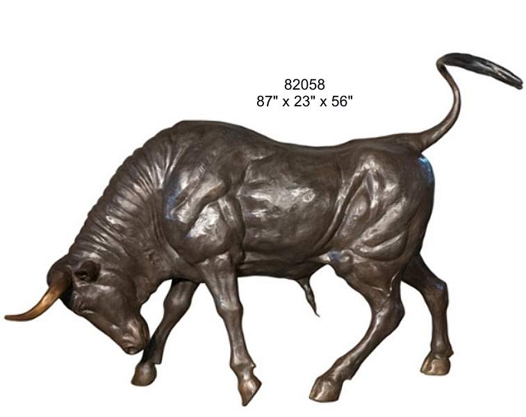 Bronze Bull Statues - AF 82058