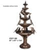 Bronze Six Tiered Bird Fountain (available w.o. birds)  (2021 Price)