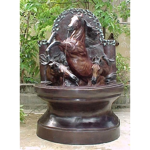 Bronze Horse Wall Fountain (2021 Price) - PA 1045A S