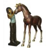 Bronze Girl & Pony Statue (2021 Price)
